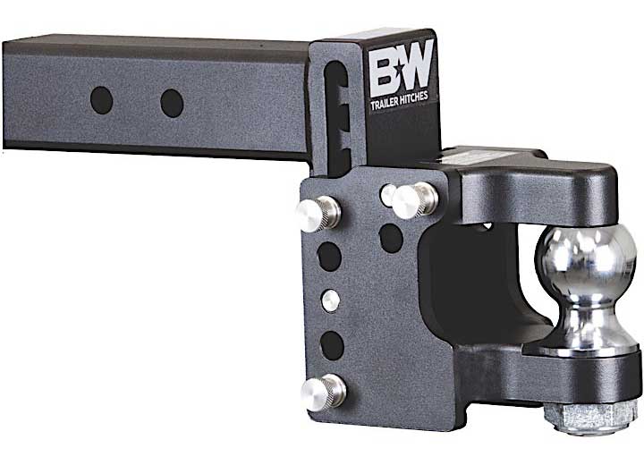 B & W Trailer HitchesB&W Tow and Stow Pintle Trailer Hitch 2.5" Shank 8.5" Drop 4.5" Rise 2 - 5/16" Pintle | Black