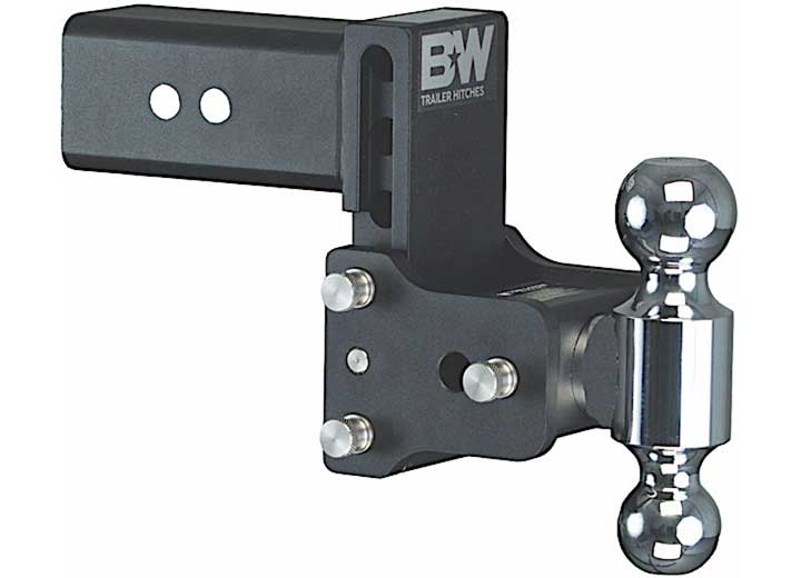 B & W Trailer HitchesB&W Tow and Stow Trailer Hitch 3" Shank 4.5" Drop 4" Rise 2" and 2 - 5/16 Dual Ball | Black