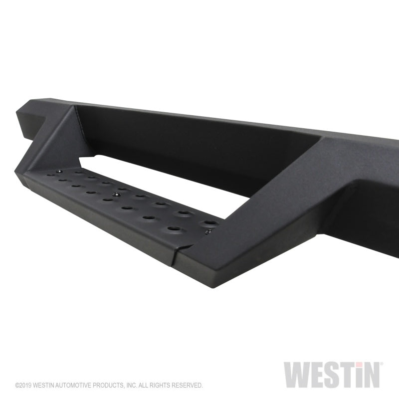 Barras protectoras para ruedas/ruedas Westin HDX aptas para Dodge Ram 2500/3500 CC 2019-2024 con caja de 8 pies (excepto modelos dobles)