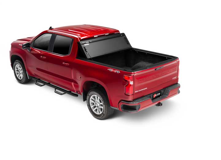 BAKBAK BakFlip MX4 Hard Quad - Fold Tonneau Cover | Fits 2019 - 2020 Chevrolet Silverado GMC Sierra 1500 6ft 6in Bed