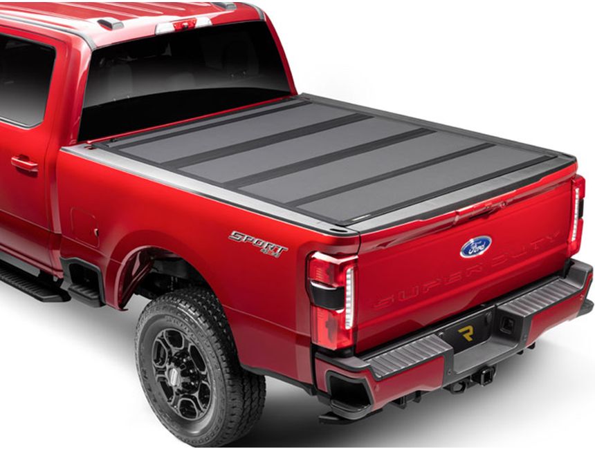 BAKBAK BAKFlip MX4 Matte Finish Hard Folding Tonneau Cover | Fits 2017 - 2023 Ford F - 250 F - 350 SuperDuty 6'9" Bed