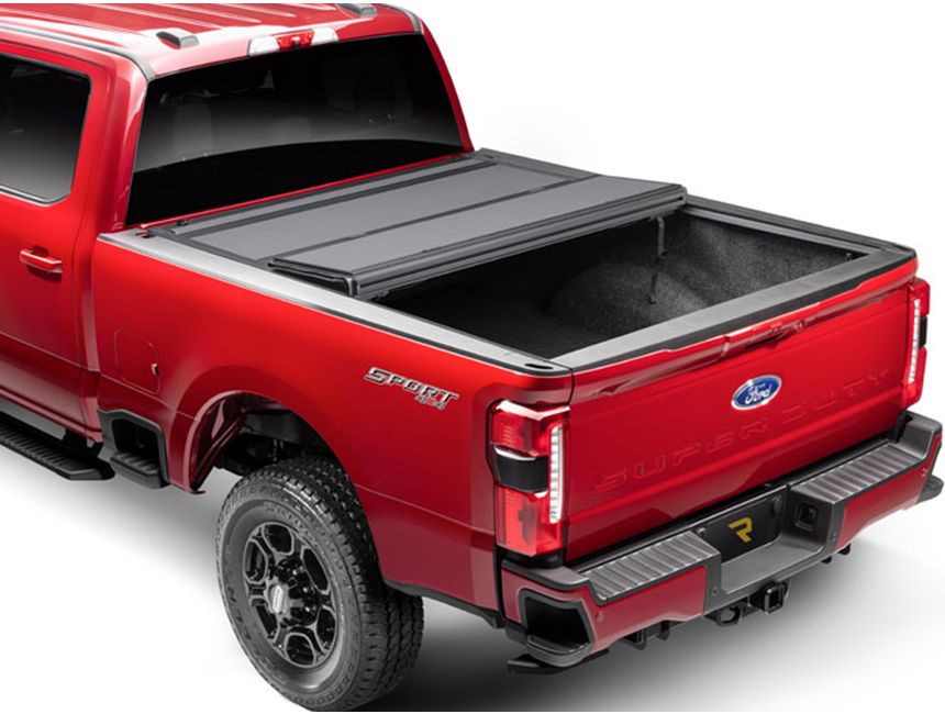 BAKBAK BAKFlip MX4 Matte Finish Hard Folding Tonneau Cover | Fits 2017 - 2023 Ford F - 250 F - 350 SuperDuty 6'9" Bed