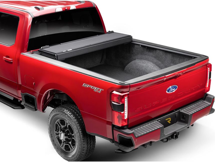 BAKBAK BAKFlip MX4 Matte Finish Hard Folding Tonneau Cover | Fits 2017 - 2023 Ford F - 250 F - 350 SuperDuty 6'9" Bed