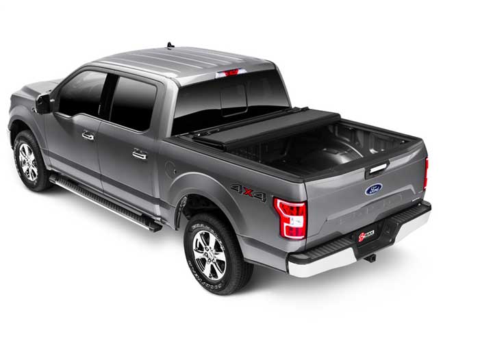 BAKBAK BAKFlip MX4 Hard Folding Tonneau Cover | Fits 2021 - 2024 Ford F - 150 Regular, Supercab, and Supercrew 6'5" Bed