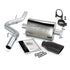 Banks PowerBanks Monster Exhaust System Single Exit Black Ob Round Tip | Fits 04 - 06 Jeep Wrangler Unlimited LJ