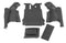 BedRugBedRug BTJK11R2 JEEP BEDTRED 11 - 18 JK 2DR REAR 5PC CARGO KIT (INCLUDES TAILGATE & TUB LINER)