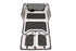 BedRugBedRug HLJK074DRK JEEP HEADLINER 07 - 10 JK Unlimited 4 door