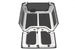 BedRugBedRug HLJK112DRK JEEP HEADLINER 11 - 18 JK 2 door