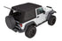 BestopBestop Black Twill Trektop Pro Hybrid Slantback Soft Top | Fits 2007 - 2017 Jeep Wrangler 2018 Jeep Wrangler JK 2 Door Models