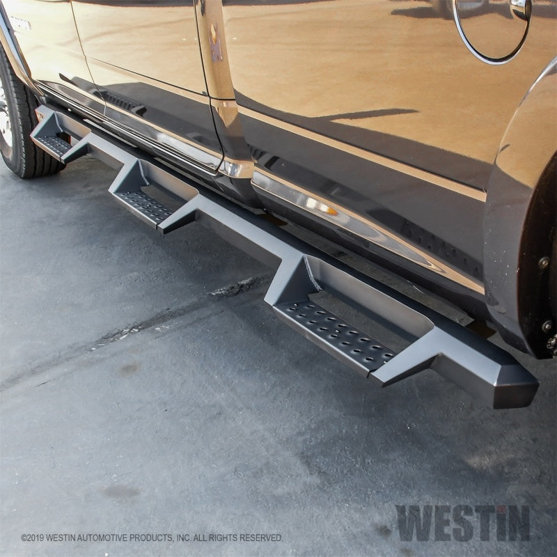 Barras protectoras para ruedas/ruedas Westin HDX aptas para Dodge Ram 2500/3500 CC 2019-2024 con caja de 8 pies (excepto modelos dobles)