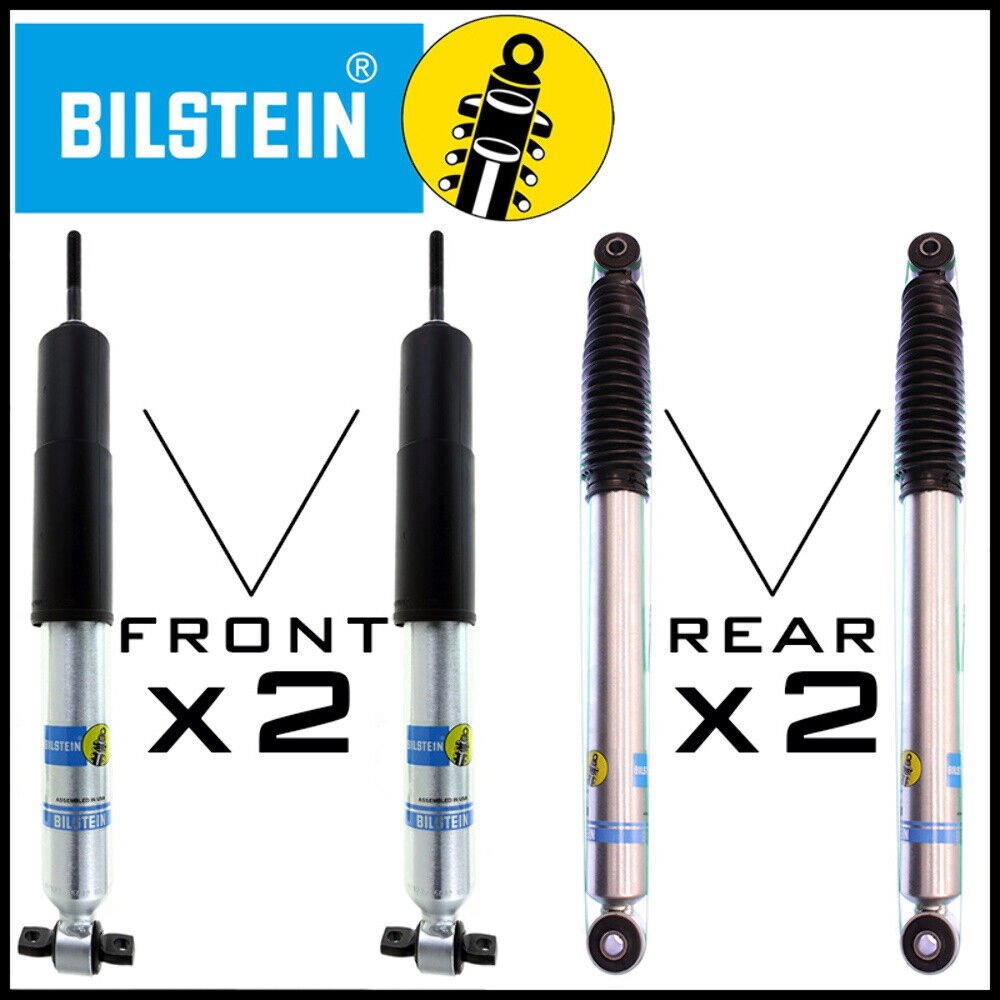 BilsteinBilstein B8 5100 F&R Monotube Shock Set 99 - 06 Silverado Sierra 1500 RWD 6" Front