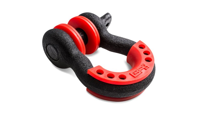 Body Armor 4x4Body Armor 4x4 3/4in Black D - Ring with Red Isolators Single