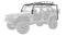 Body Armor 4x4Body Armor 4x4 07 - 18 Jeep Wrangler JK 4 Door Cargo Roof Rack Box 2 Of 2