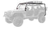 Body Armor 4x4Body Armor 4x4 07 - 18 Jeep Wrangler JK 4 Door Cargo Roof Rack Box 2 Of 2