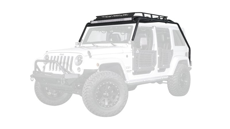 Body Armor 4x4Body Armor 4x4 07 - 18 Jeep Wrangler JK Windshield Light Bar