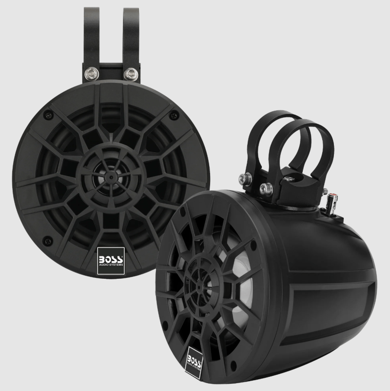 Boss AudioBoss Audio Systems ATV UTV Marine IPX6 Waketower Speakers | MPWT50