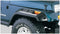 BushwackerBushwacker 87 - 95 Jeep Wrangler Cutout Style Flares 2pc Cutting Optional Not Renegade - Black