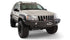 BushwackerBushwacker 99 - 04 Jeep Grand Cherokee Cutout Style Flares 4pc - Black