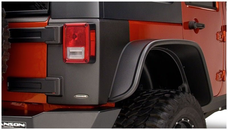 BushwackerBushwacker 07 - 18 Jeep Wrangler Trail Armor Rear Corners - Black