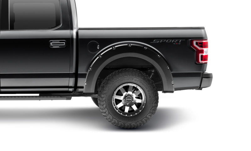 BushwackerBushwacker 18 - 20 Ford F - 150 (Excl Models w/Tech Pkg) Pocket Style Flares 4pc - Agate Black Met