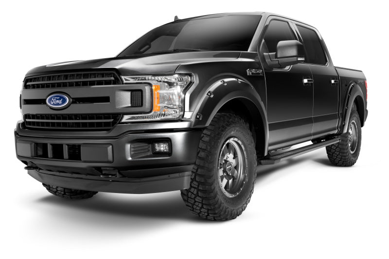 BushwackerBushwacker 18 - 20 Ford F - 150 (Excl Models w/Tech Pkg) Pocket Style Flares 4pc - Agate Black Met