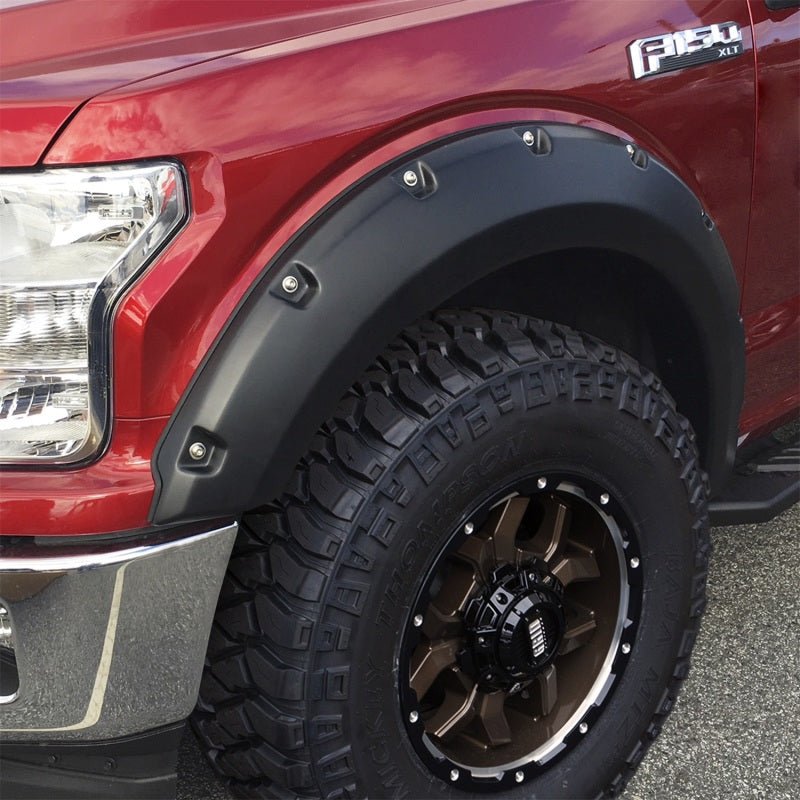 BushwackerBushwacker 18 - 20 Ford F - 150 (Excl Models w/Tech Pkg) Pocket Style Flares 4pc - Agate Black Met