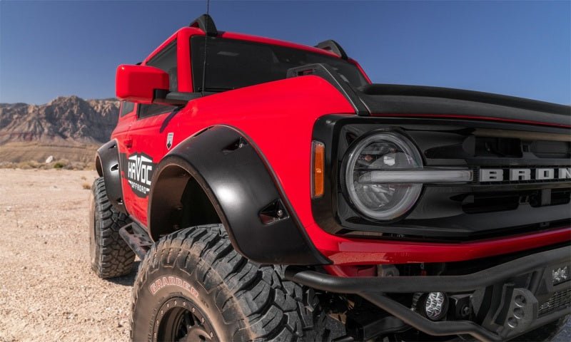 BushwackerBushwacker 2021+ Ford Bronco 4 - Door Pocket Style Flares 4pc - Black