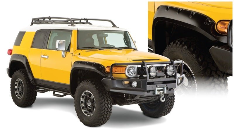 BushwackerBushwacker 07 - 14 Toyota FJ Cruiser Pocket Style Flares 4pc - Black