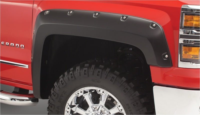 BushwackerBushwacker 07 - 14 Chevy Silverado 2500 HD Pocket Style Flares 2pc - Black