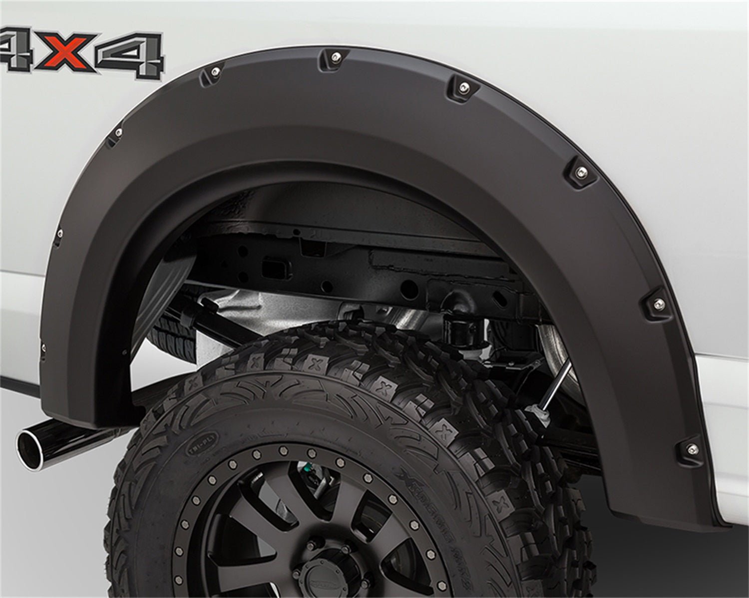 BushwackerBushwacker Fender Flares Max Pocket Style 2Pc Rear | 40098 - 02