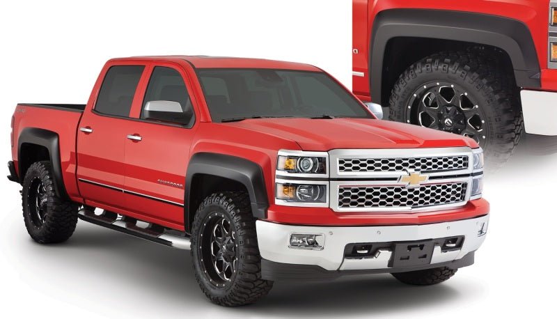 BushwackerBushwacker 14 - 16 Chevy Silverado 1500 Extend - A - Fender Style Flares 4pc - Black