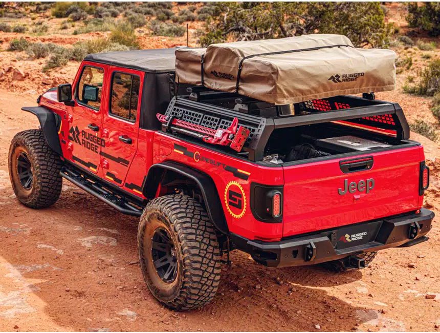 BushwackerGo Rack Overland Truck Rack | Fits 2019 - 2024 Dodge Ram 1500 5ft 7in Bed
