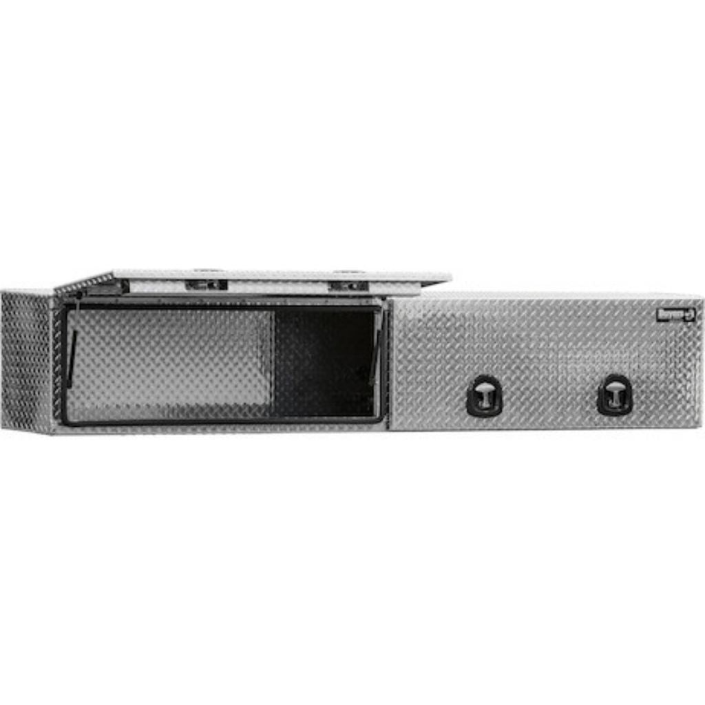 Buyers ProductsBuyers Products 18x16x96 Aluminum Top Mount Truck Box with Flip - Up Door 1701770