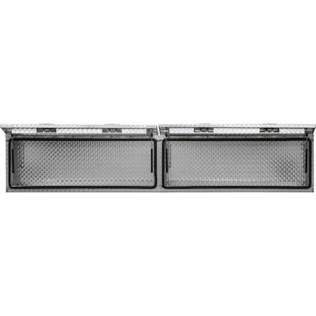 Buyers ProductsBuyers Products 18x16x96 Aluminum Top Mount Truck Box with Flip - Up Door 1701770