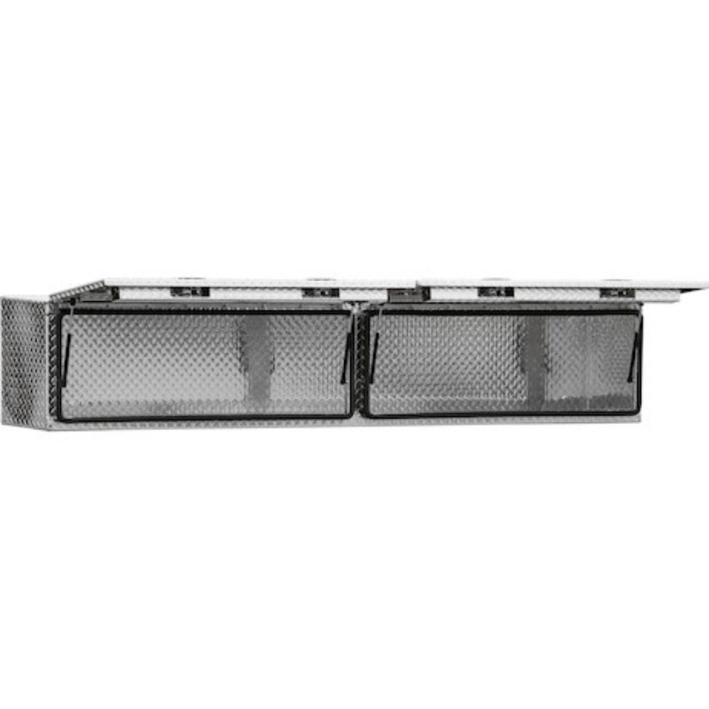 Buyers ProductsBuyers Products 18x16x96 Aluminum Top Mount Truck Box with Flip - Up Door 1701770