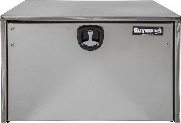 Buyers ProductsBuyers Products 18x18x18 Stainless Steel Underbody Truck Box With Polished Stainless Steel Door 1702595