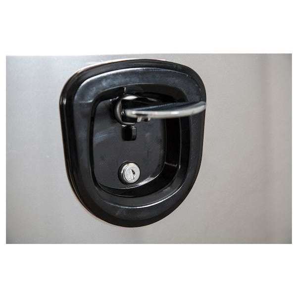 Buyers ProductsBuyers Products 18x18x60 Inch Black Steel Underbody Truck Box With Stainless Steel Door 1702715