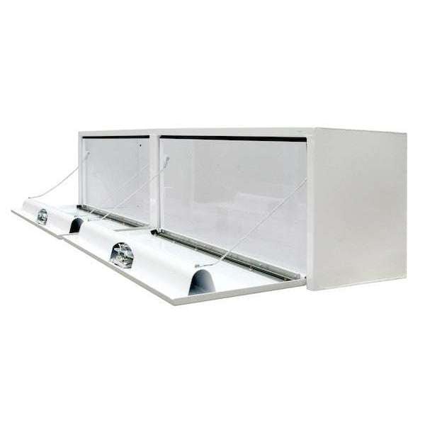 Buyers ProductsBuyers Products 16x13x72 Inch White Steel Top Mount Truck Box 1702840