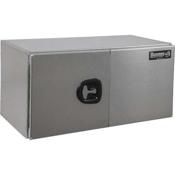 Buyers ProductsBuyers Products 18x18x30 Inch Smooth Aluminum Underbody Truck Tool Box - Double Barn Door, 3 - Point Compression Latch 1705303