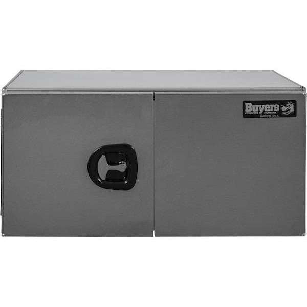 Buyers ProductsBuyers Products 18x18x30 Inch Smooth Aluminum Underbody Truck Tool Box - Double Barn Door, 3 - Point Compression Latch 1705303