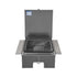 Buyers ProductsBuyers Products 12x24x22 Inch Diamond Tread Aluminum In - Frame Truck Tool Box with Notched Bottom 1705381