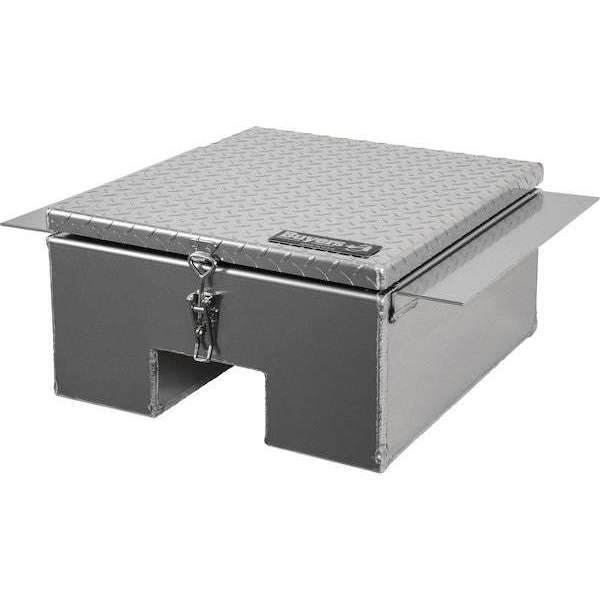 Buyers ProductsBuyers Products 12x24x22 Inch Diamond Tread Aluminum In - Frame Truck Tool Box with Notched Bottom 1705381