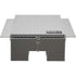 Buyers ProductsBuyers Products 12x24x22 Inch Diamond Tread Aluminum In - Frame Truck Tool Box with Notched Bottom 1705381