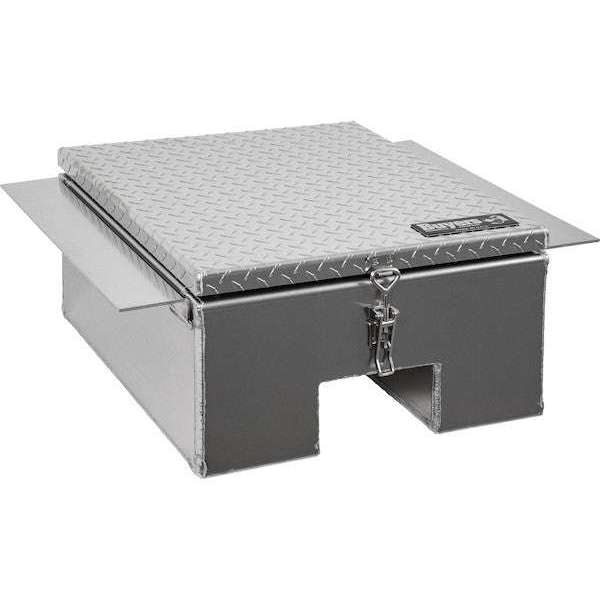 Buyers ProductsBuyers Products 12x24x22 Inch Diamond Tread Aluminum In - Frame Truck Tool Box with Notched Bottom 1705381
