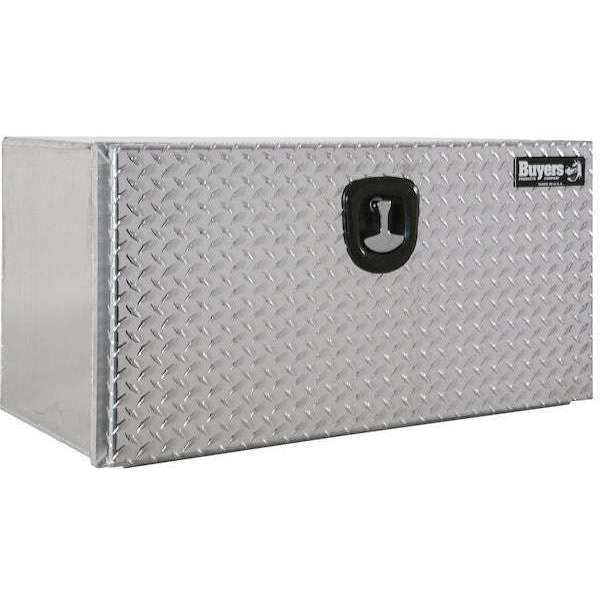 Buyers ProductsBuyers Products 18x18x36 Pro Series Smooth Aluminum Underbody Truck Box with Diamond Tread Door 1706505