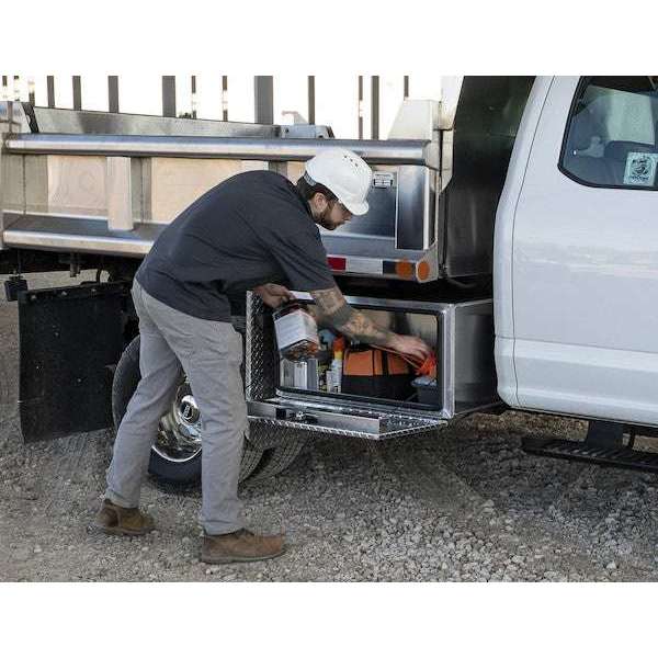 Buyers ProductsBuyers Products 18x18x36 Pro Series Smooth Aluminum Underbody Truck Box with Diamond Tread Door 1706505