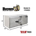 Buyers ProductsBuyers Products 18x18x48 Barn Door With Cam Latch Under Body Box Smooth Aluminum Doors Model # 1762603
