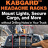 Buyers ProductsBuyers Products 71" Inch KabGard Heavy - Duty Steel Pickup Truck Headache Rack Bundle with Standard Mounting Brackets 85204
