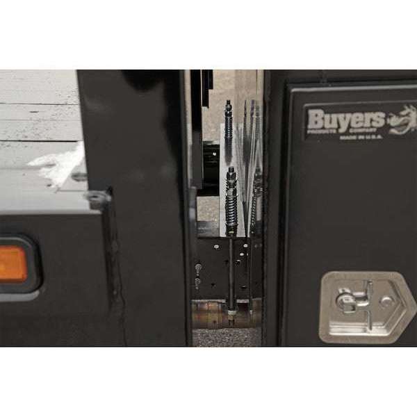 Buyers ProductsBuyers Products 55x24x85 Inch Black Steel Backpack Truck Box - 9.1 Inch Offset Floor BP855524B