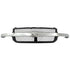 Replacement Grille Painted Black Shell and Chrome Insert Fits 2001 2002 Chevy Silverado 2500 HD 3500 HD
